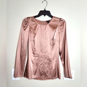 Ann Taylor Silk Blouse Sz 2
